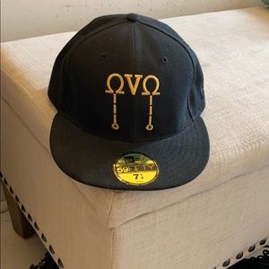 October’s Very Own (OVO) baseball cap.